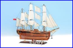 SEACRAFT GALLERY Handcrafted HMB Endeavour Wooden Model Ship James Cook ship