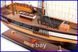 SEACRAFT GALLERY Handmade HMS Lady Nelson (1798) Wooden Model Ship 80cm 31.5