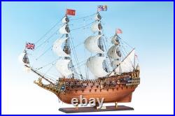 SEACRAFT GALLERY Sovereign of the Seas Wooden Model Ship Extremely Detailed 95cm