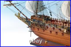 SEACRAFT GALLERY Sovereign of the Seas Wooden Model Ship Extremely Detailed 95cm