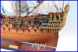 SEACRAFT GALLERY Sovereign of the Seas Wooden Model Ship Extremely Detailed 95cm