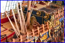 SEACRAFT GALLERY Sovereign of the Seas Wooden Model Ship Extremely Detailed 95cm