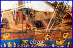 SEACRAFT GALLERY Sovereign of the Seas Wooden Model Ship Extremely Detailed 95cm