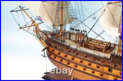 SEACRAFT GALLERY Wooden Model Ship Boat HMS Victory 95cm Extremely Detailed