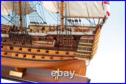 SEACRAFT GALLERY Wooden Model Ship Boat HMS Victory 95cm Extremely Detailed