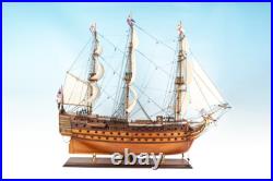 SEACRAFT GALLERY Wooden Model Ship Boat HMS Victory 95cm Extremely Detailed