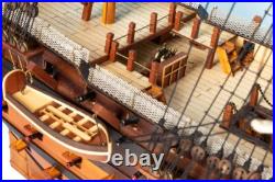 SEACRAFT GALLERY Wooden Model Ship Boat HMS Victory 95cm Extremely Detailed