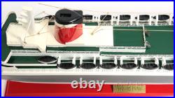SS United States Ocean Liner Wooden Model 32 Cruise Ship Fully Assembled Boat