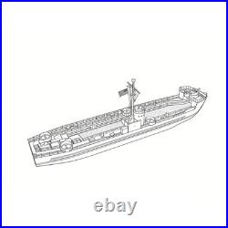 SSMODEL 1/72 Military Model USS LSM 1 Class Landing Ship Medium Full Hull