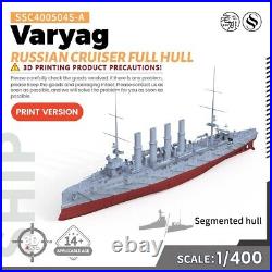 SSMODEL SSC400504S-A 1/400 Military Model Kit Russian Varyag Cruiser Full Hull