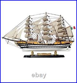 Sailingstory Wooden Model Ship USS Constitution 1/90 Scale Replica Ship Model