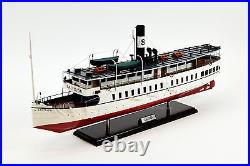 Saltsjon (Saltsjön) Steamship Handmade Wooden Passenger Ship Model 32