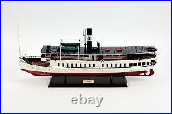 Saltsjon (Saltsjön) Steamship Handmade Wooden Passenger Ship Model 32