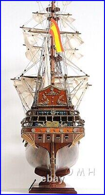 San Felipe Medium Ship Model Handmade Wooden Ship Fully Assembled