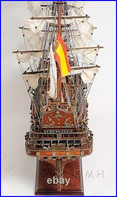 San Felipe Medium Ship Model Handmade Wooden Ship Fully Assembled