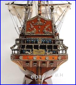 San Felipe Medium Ship Model Handmade Wooden Ship Fully Assembled