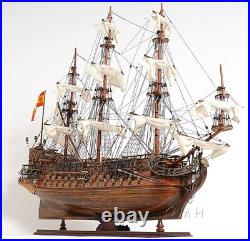 San Felipe Medium Ship Model Handmade Wooden Ship Fully Assembled