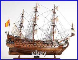 San Felipe Medium Ship Model Handmade Wooden Ship Fully Assembled