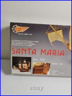 Santa Maria Mantua Model Wooden Assembly Kit Art 775 Scale 150