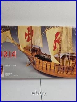 Santa Maria Mantua Model Wooden Assembly Kit Art 775 Scale 150