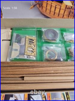 Santa Maria Mantua Model Wooden Assembly Kit Art 775 Scale 150