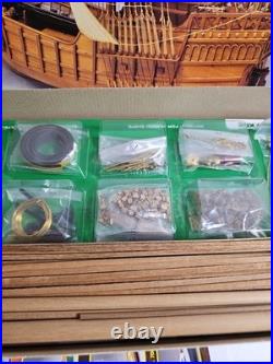 Santa Maria Mantua Model Wooden Assembly Kit Art 775 Scale 150