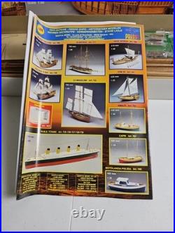 Santa Maria Mantua Model Wooden Assembly Kit Art 775 Scale 150