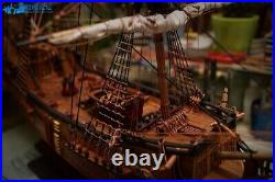 Scale 1/48 Black Pearl 830 mm 32.6 Wood Model Ship Kit Shicheng