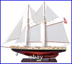 Schooner Bluenose II Wooden Ship Model 38 Sailboat Fully Built Assembled Boat