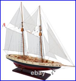 Schooner Bluenose II Wooden Ship Model 38 Sailboat Fully Built Assembled Boat
