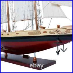 Schooner Bluenose II Wooden Ship Model 38 Sailboat Fully Built Assembled Boat