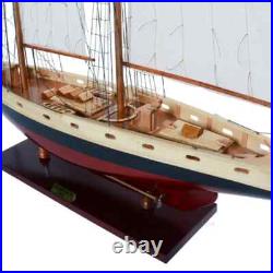Schooner Bluenose II Wooden Ship Model 38 Sailboat Fully Built Assembled Boat