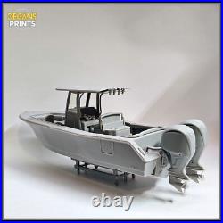 SeaHunt 275 SE Center console Boat model kit 32pc 1/24 scale diorama 3D boat kit