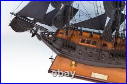 Seacraft Gallery BLACK PEARL Pirates Caribbean Handmade Wooden Model Ship 50cm