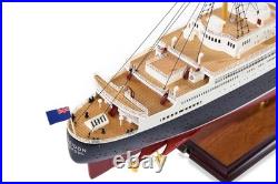 Seacraft Gallery Poseidon model 90cm (35.4) LED Lights Wooden Model Cruise Ship
