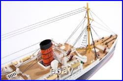 Seacraft Gallery Poseidon model 90cm (35.4) LED Lights Wooden Model Cruise Ship