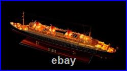 Seacraft Gallery Poseidon model 90cm (35.4) LED Lights Wooden Model Cruise Ship