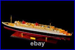 Seacraft Gallery RMS Queen Elizabeth 89cm LED Electric Lighting Wooden Model