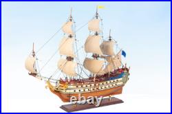 Seacraft Gallery Unicorn La Licorne 85cm Handmade Wooden Model Ship Decoration