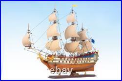 Seacraft Gallery Unicorn La Licorne 85cm Handmade Wooden Model Ship Decoration