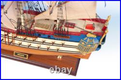 Seacraft Gallery Unicorn La Licorne 85cm Handmade Wooden Model Ship Decoration