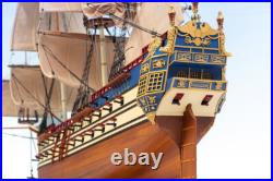 Seacraft Gallery Unicorn La Licorne 85cm Handmade Wooden Model Ship Decoration