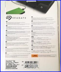 Seagate 4TB Game Drive for Xbox One USB 3.0 Model STEA4000402 #34101 SHIPS FREE