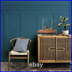 Seguin Ship Model Handcrafted Assembled Wooden Boat With Stand & Name Plate