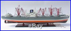 Seine Lloyd Handcrafted Cargo Ship Model Ready for Display