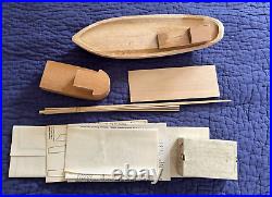 Ship Boat Model Shipways Kit Despatch No. 9 Diesel Tug Solid wood Hull