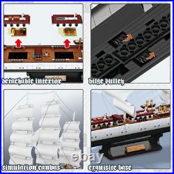 Ship Model Building Kits, Attractive Pirate Toys Building Blocks Model Ship Disp
