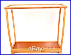 Ship Model Display Case 36 Wood and Plexiglass Cabinet for Midsize Tall Ship