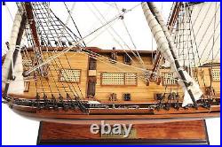 Ship Model Watercraft Traditional Antique El Cazador Black Painted Brass