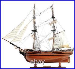 Ship Model Watercraft Traditional Antique El Cazador Black Painted Brass